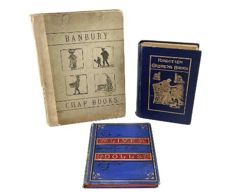 'Banbury Chap Book,' pictorial boards, loss to spine cloth, original wood-cut blocks, Arthur Reader, London, 1890; ANNABELLA 