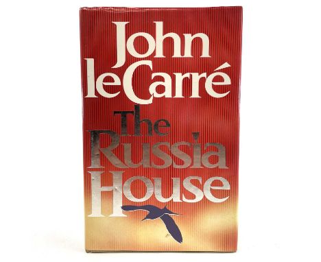 JOHN LE CARRE. 'The Russia House', signed, first edition, unclipped dj, Hodder and Stoughton,1989.