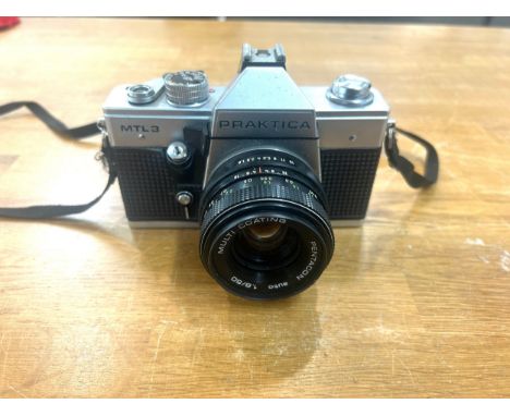 Vintage praktica mtl-3 camera, untested