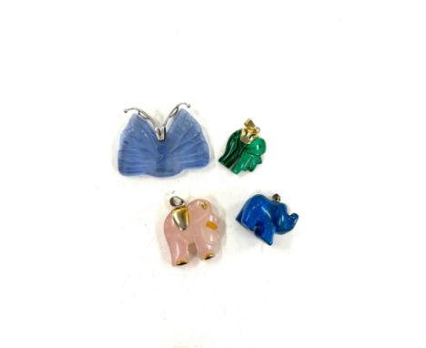 Selection of vintage and later pendants 