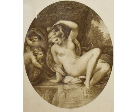 After Thomas Webster (1800-1886, British), prints, Two illustrations - 'The Frown' and 'The Smile', both framed, mounted, and
