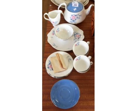 A Royal Albert Sorrento pattern tea service.