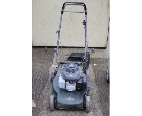Hayter Mofit 48 petrol lawnmower Honda engine. With grass collector. 