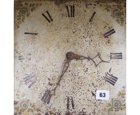 The works of an early 19th century thirty hour longcase clock