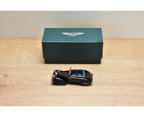 A Lansdowne Models (Brooklin Models) 1:43 scale white metal model, Bentley Collection, LDM 81a 1936 Bentley 4 1/4-Litre Conce