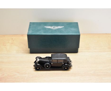 A Lansdowne Models (Brooklin Models) 1:43 scale white metal model, Bentley Collection, LDM 75 1930 Bentley 8-Litre Chassis No