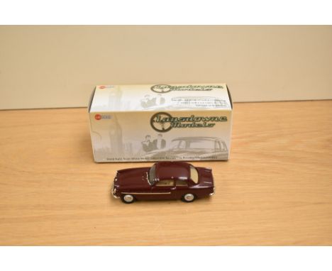 A Lansdowne Models (Brooklin Models) 1:43 scale white metal model, LDM 90a 1960 Bristol 406, Maroon, in original box with inn