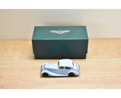 A Lansdowne Models (Brooklin Models) 1:43 scale white metal model, Bentley Collection, LDM 106 1936 Bentley 4 1/4 Litre 4-Doo