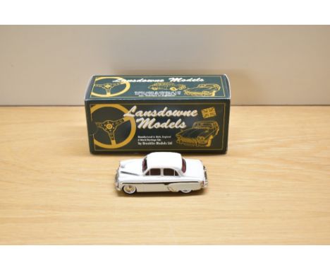 A Lansdowne Models (Brooklin Models) 1:43 scale white metal model, LDM 2A Vauxhall Cresta E Series, White, in original box wi