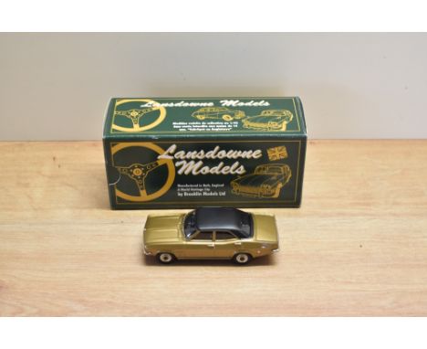 A Lansdowne Models (Brooklin Models) 1:43 scale white metal model, LDM 32 1972 Vauxhall Ventora MKII, in original box with in