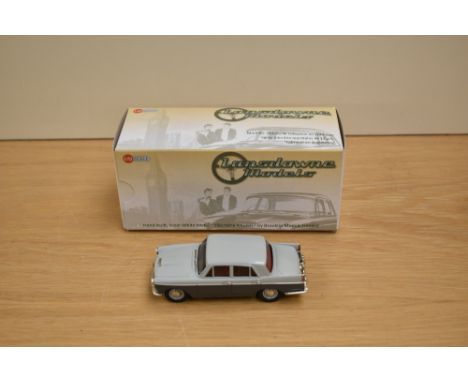 A Lansdowne Models (Brooklin Models) 1:43 scale white metal model, LDM 117 1961 Austin A99 Westminster, Farina Grey/Grampian 