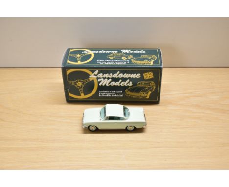 A Lansdowne Models (Brooklin Models) 1:43 scale white metal model, LDM 24 1961 Ford Capri, in original box with inner packagi