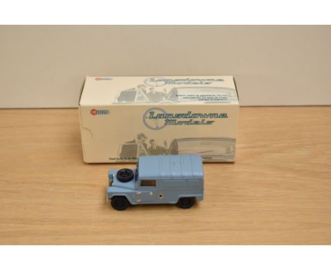 A Lansdowne Models (Brooklin Models) 1:43 scale white metal model, LDM 40 1960 Austin Gipsy Long Wheel Base 'Hard Top', Light