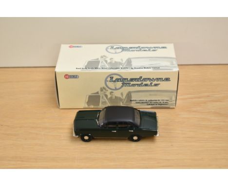 A Lansdowne Models (Brooklin Models) 1:43 scale white metal model, LDM 38 1971 Vauxhall PC Viscount, Laurel Green/Black, in o