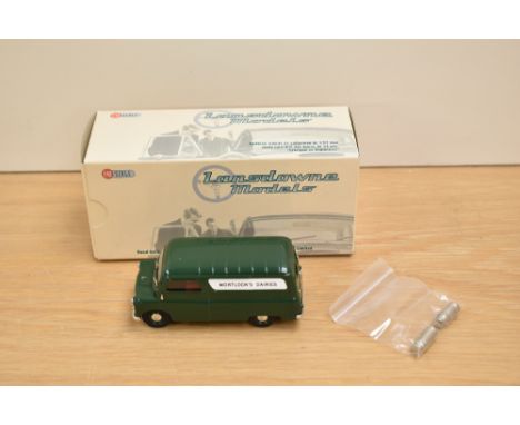 A Lansdowne Models (Brooklin Models) 1:43 scale white metal model, LDM 39 1965 Bedford CA Van, Dairies Livery, in original bo