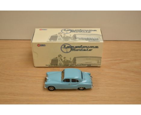 A Lansdowne Models (Brooklin Models) 1:43 scale white metal model, LDM 45 1958 Armstrong Siddeley Sapphire 234, Powder Blue, 