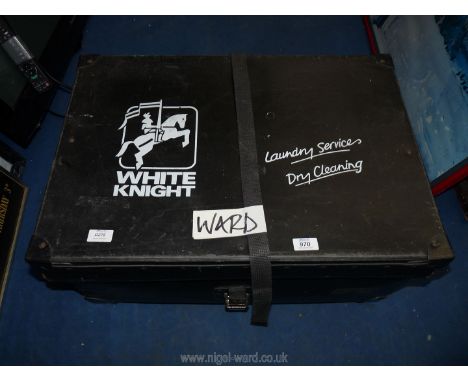 A "White Knight" laundry trunk.