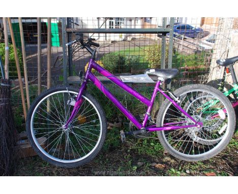 18 speed Apollo ladies bike with manual.