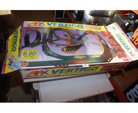 Child's 'Vertigo' racing car game.