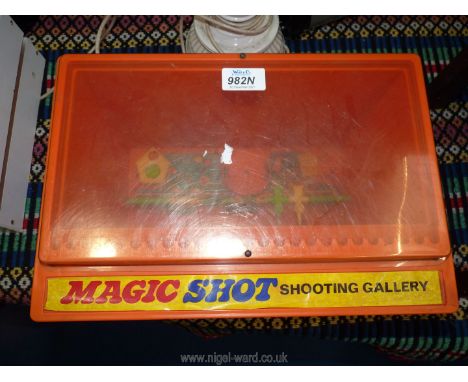 A 'Magic Shot' Shooting gallery game.