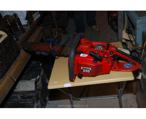 (Oregon bar) Shindaiwa 340 petrol chainsaw (a/f)