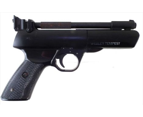 Webley Tempest .22 Air Pistol, 21cm long No licence required to buy this item, purchaser must be over the age of 18.