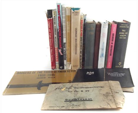 Collection of books relating to WWII Third Reich Nazi Germany, to include: Daniel D Musgrave &amp; Smith Hempstone Oliver - G