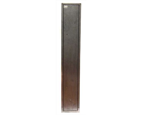 Boxx four capacity gun cabinet, 25.5 x 25.5cm x 150.5 will fit a gun of a maximum length of 129.5cm due to internal shelf, wi