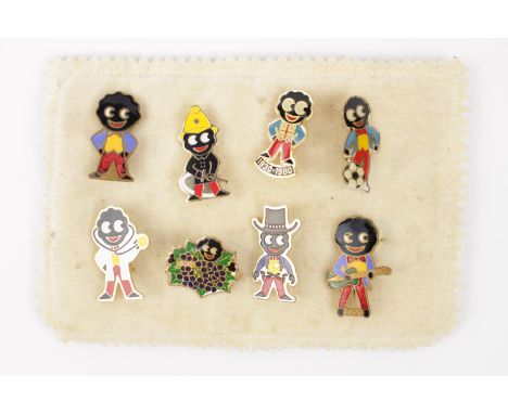 Collection of 8 Vintage Robertson Golly figures 