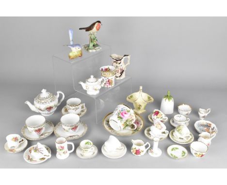 A Collection of Various Ceramics to Comprise Miniatures, Brambly Hedge Miniature Cup and Saucer, Royal Albert etc, Royal Wint
