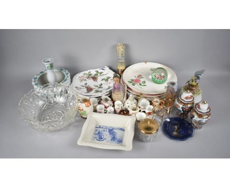 A Collection of Various Ceramic and Glassware 