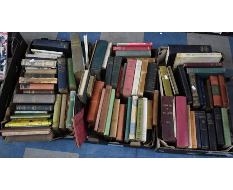 Three Boxes of Various Vintage Published Books on a Topic of Architecture, Gardening, Animals, Princess Mary's Gift Book, Poe