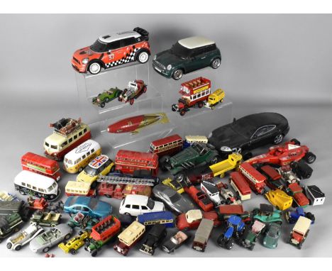 A Large Collection of Loose Diecast and Other Model Vehicle etc to Include Corgi "Chitty Chitty Bang Bang", Golden Compass Bl