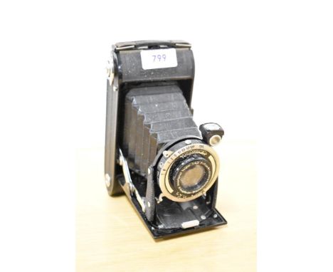 A Voigtlander Bessa folding camera