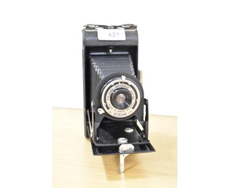 A 1930's Kodak folding Brownie Six-20 camera