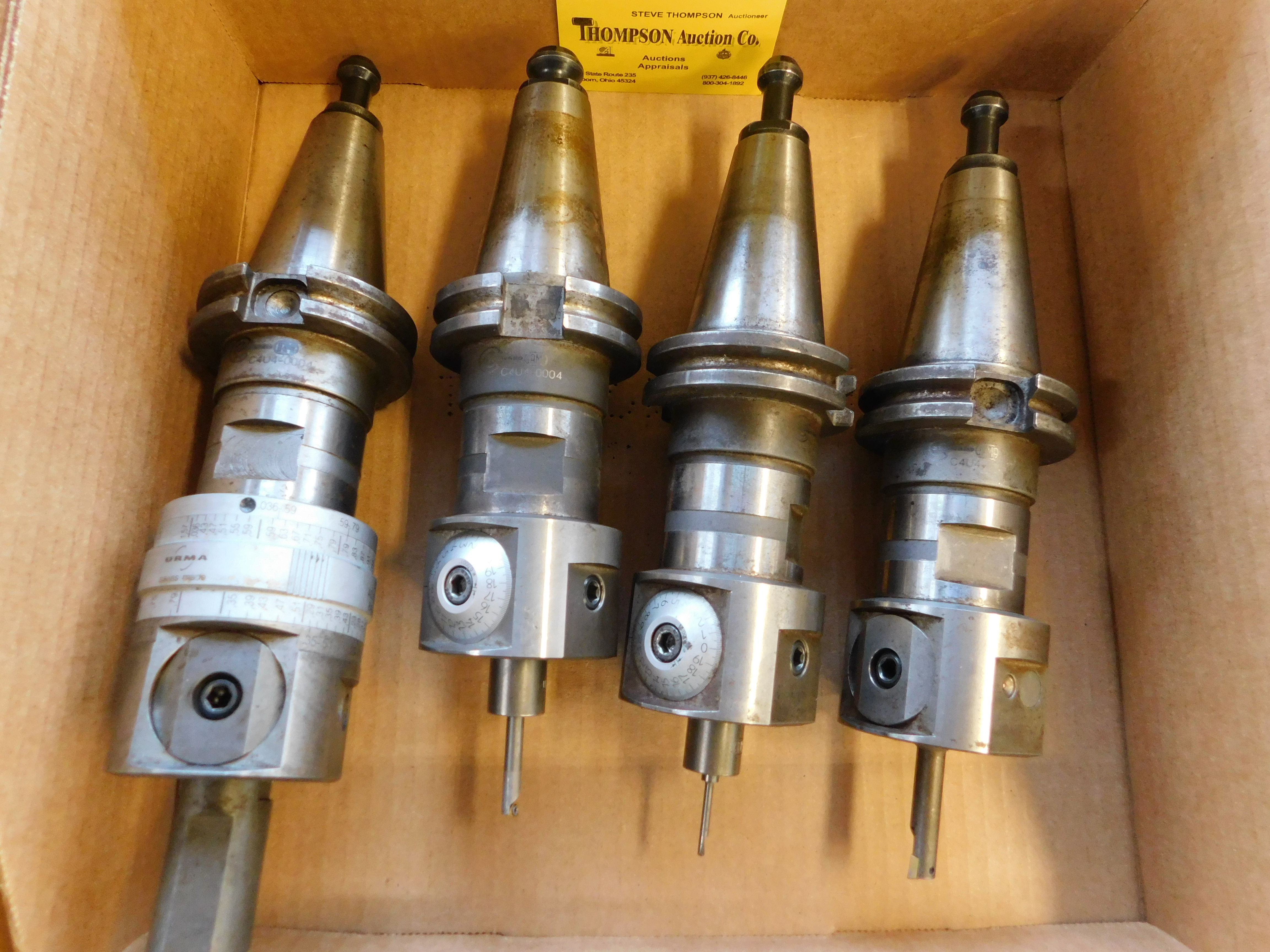 { Choice of lots 507 } Cat 40 Tool Holders