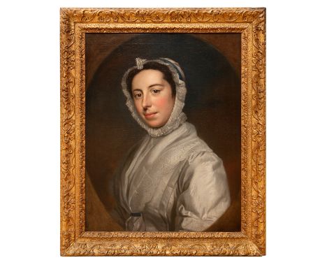 Property of a Gentleman. Circle of Thomas Hudson (1701-1779) Possibly Margaret (Peg) Woffington (1714 - 1760), circa 1755 Wea