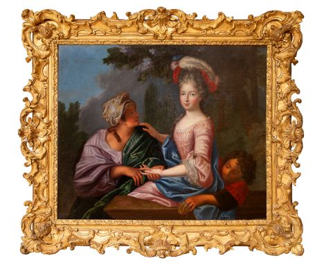 Property of a Gentleman. Pierre Gobert (1662 - 1744) A portrait of the Duchess of Burgundy. Oil on canvas. Gobert's artistic 