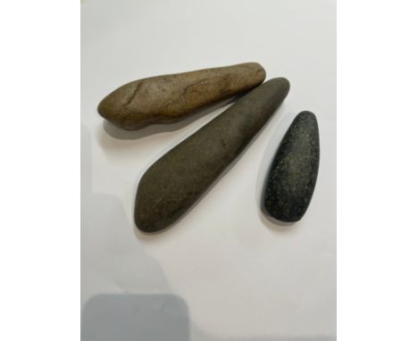 To be sold without reserve. Property of a Lady. Neolithic 3/4 working stones. Dimensions: Variable