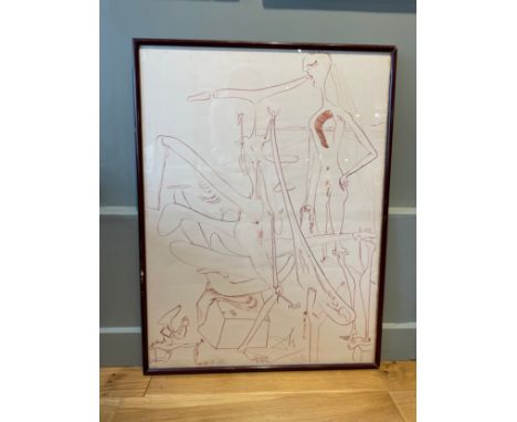 Property of a Gentleman. Salvador Dali (1904 - 1989), Forms, 1973. Lithograph, hand signed and dated, 'IX / XII Dali / 1973'.