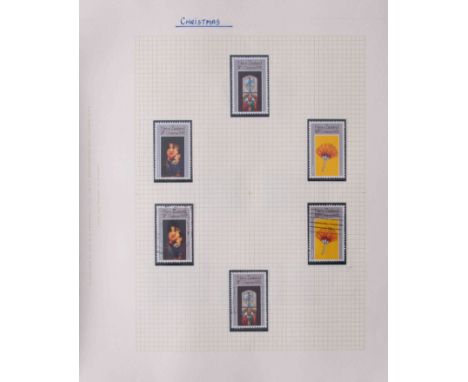 An extensive mixed collection of stamps and covers in numerous albums, incl several albums New Zealand 1997, 1998, limited ed