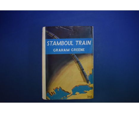 GREENE (Graham):&nbsp;'Stamboul Train..', London, Heinemann, 1932. First Edition. 8vo, publishers black cloth, with original 