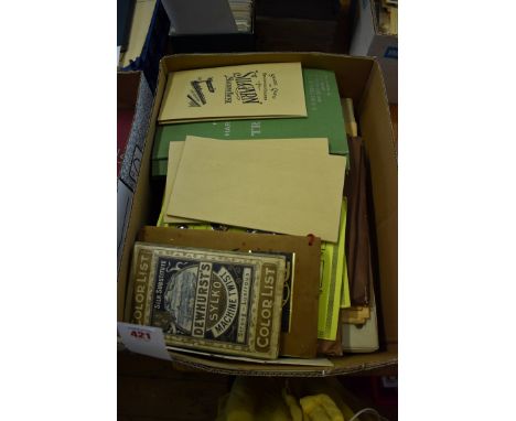 CLOTHING/FABRIC:&nbsp;collection of trade fabric/clothing catalogues and sample books, including Dunlop Weathercoats Men's pa