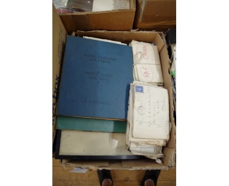ROYAL AIR FORCE: a small archive of material relating to Flight Officer J A Gatehouse, RAF and Royal Canadian Air Force, comp