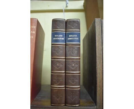 MARSHALL (Mr): 'The Rural Economy of the Midland Counties; including the managment of livestock in Leicestershire and its env