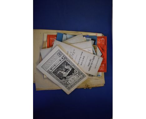 RAILWAYS:&nbsp;approx 50 items, mainly British Railway company publications from across the 20th century, SR timetable of exc
