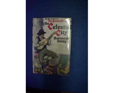 ORCZY (Baroness): 'Blue Eyes &amp; Grey...' London, Hodder &amp; Stoughton, 1928. First Edition: 8vo, pub. blue cloth, dustja