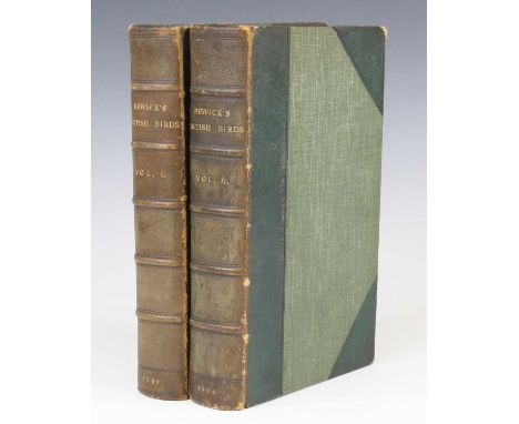 Bewick, Thomas: (1753-1828), A History Of British Birds. The Figures Engraved On Wood BY T. Bewick, vols I &amp; II, first ed
