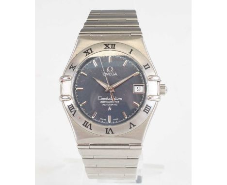 A gent's Omega Constellation steel cased automatic chronometer wristwatch, ref. 15024000, No. 80568468, circa 2003, cal. 1120