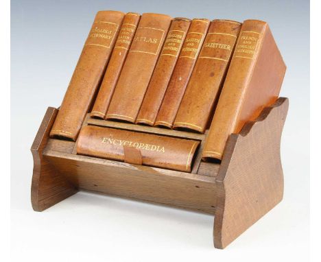 Reference Library, 8 vols to include French And English Dictionary, Encyclopaedia, Gazeteer, Classics And Mythology, French A
